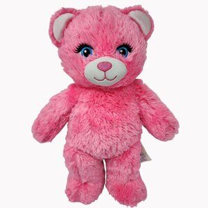 Build-A-Bear Workshop Barbie Pink 18" Plush Stuffed Teddy Bear Collectible